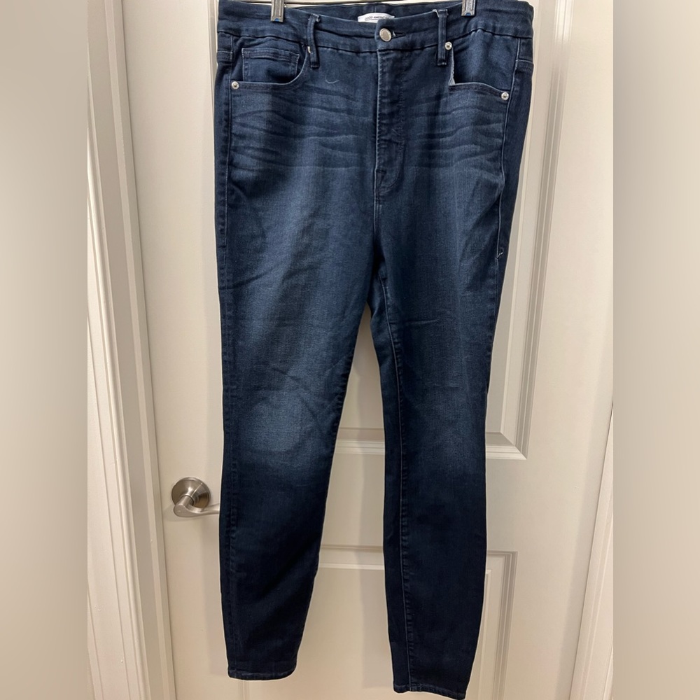 Good American Good Legs High-Waist Skinny Jeans